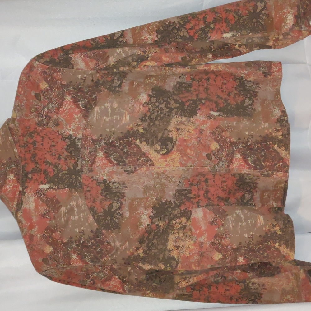 Christopher & Banks, print jacket, M - Picture 5 of 5